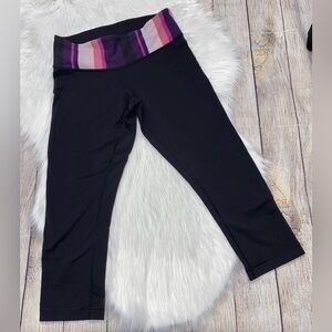 Lululemon cropped leggings size 6